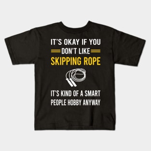 Smart People Hobby Skipping rope Kids T-Shirt